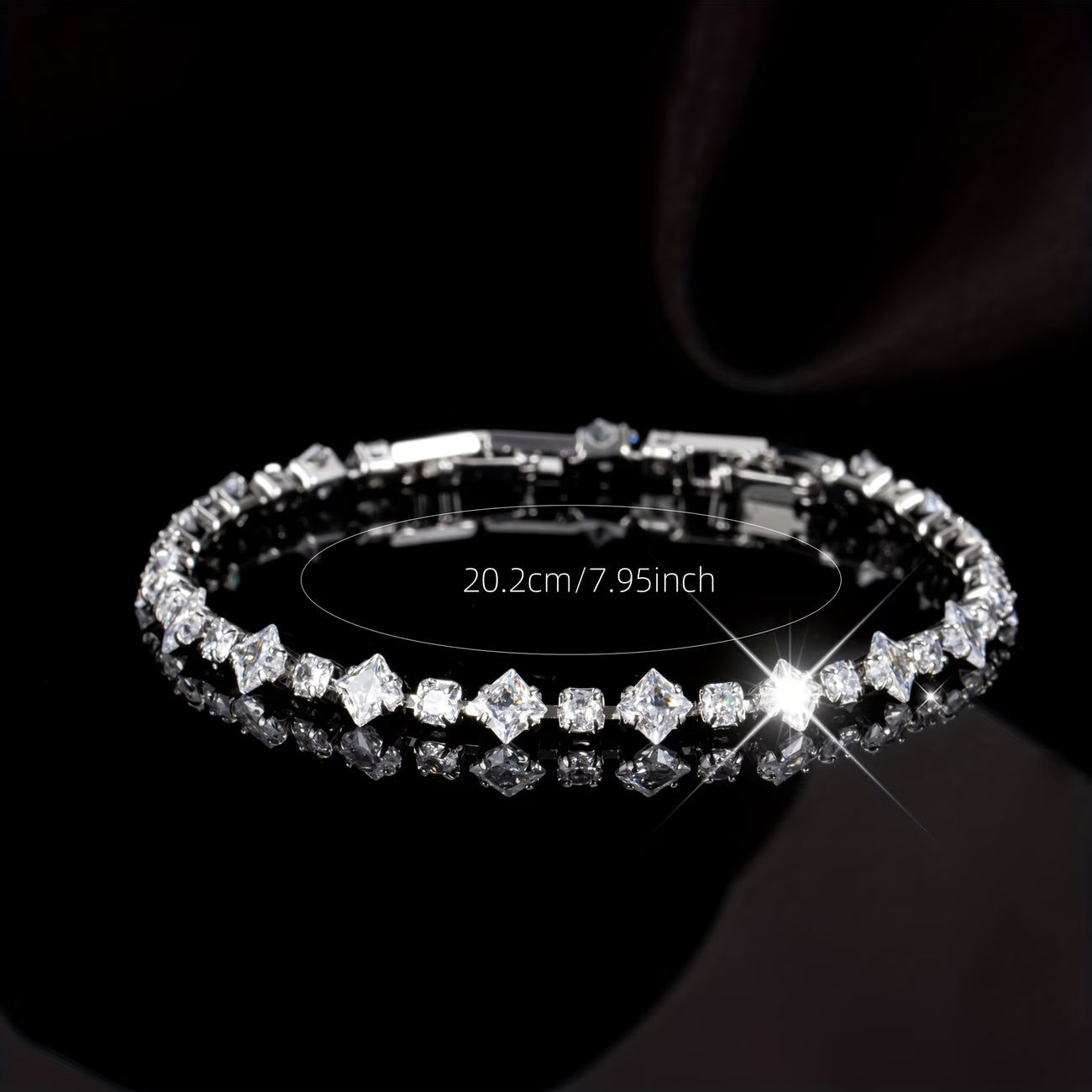 Maison Vale Radiance Tennis Bracelet