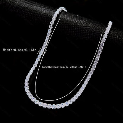 Maison Vale Stellar Tennis Chain