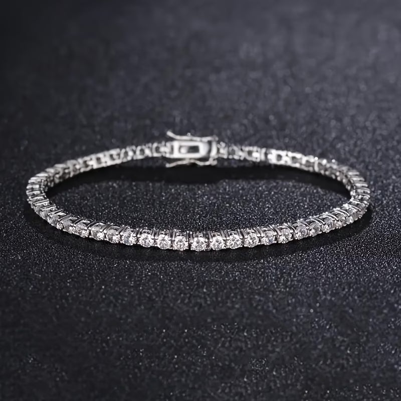 Maison Vale Lumière Tennis Bracelet
