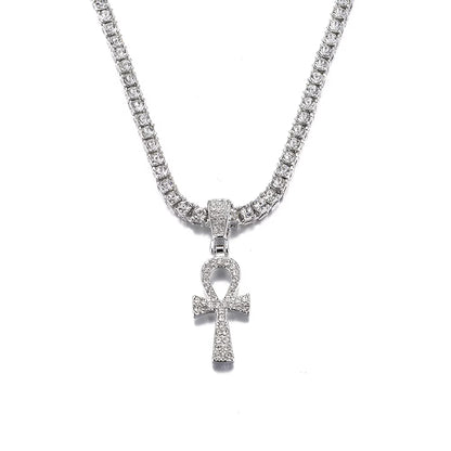 Rhinestone Pendant Necklace
